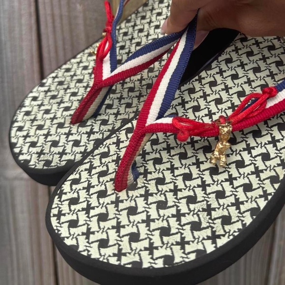 juicy couture vintage platform thong sandals flip flops - Picture 5 of 7